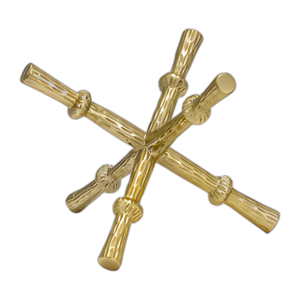 METAL, 10´´ H JACK ORB, ORO