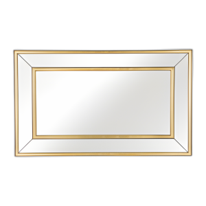 47X79, ESPEJO DE CAJA DE ORO