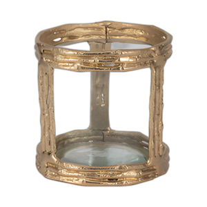 METAL, 6´´ HURACÁN W VIDRIO, ORO