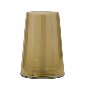 VIDRIO DE VIDRIO DE 8´´ , ORO