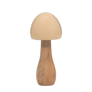 MADERA, 8´´ HONGOS CONED, MARFIL