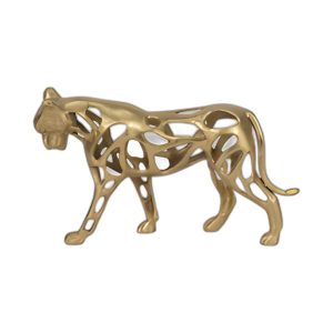 METAL, 14´´ LIONESS, ORO