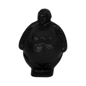 METAL, 5´´ MUJER FIGURADA COMPLETA, NEGRA