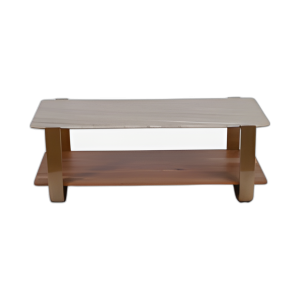 CAFÉ RECTÁNGULO SUPERIOR DE MÁRMOL DE 17´´ , GOLD KD