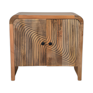 BORDAMIENTO DE LA CASCADA DELANTERA TALLADA DE 30´´ GABINETE DE 2 PUERTAS