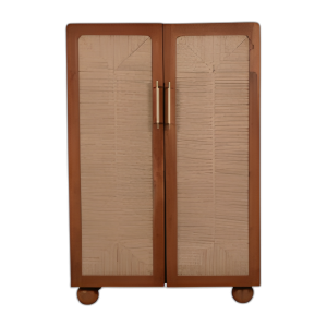 ARMARIO DE MADERA DE ACACIA DE 60´´ , MARRÓN