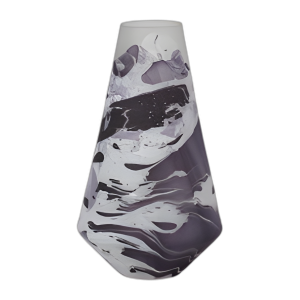 VIDRIO DE SOMBRA DE SOMBRA DE NIEBLA DE 14´´ , BLANCO