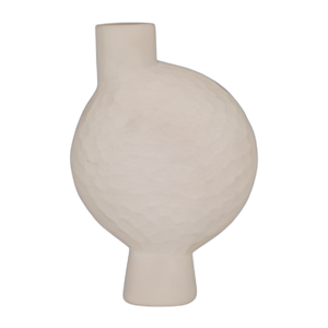 PIEDRA, JARRÓN DE 11´´ DE MARTILLO, NATUAL