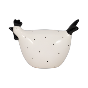 GROOSTER PUNTEADO DE 7´´ , BLANCO/NEGRO