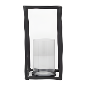 METAL, SOPORTE DE HURACÁN CUADRADO ABIERTO DE 16´´ , NEGRO