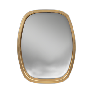 36X45, ESPEJO DE HOJA DE ORO
