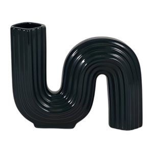 CER, JARRÓN DE 6´´ , BOSQUE VERDE