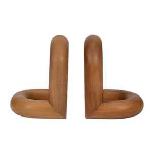 MADERA, S/2 7´´ BUCLEOS DE BUCLE, MARRÓN