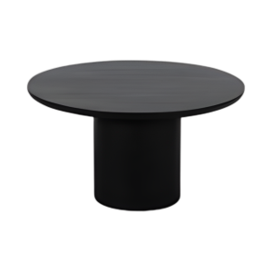 MADERA, 32´´ MESA DE CAFÉ MINIMALISTA, NEGRO