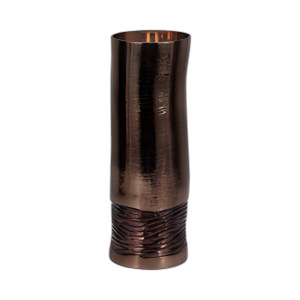 VIDRIO DE ESMALTE CON TEXTURA, BRONCE DE 14´´