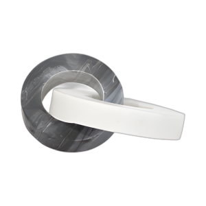 MÁRMOL, ANILLO DOBLE DE 8´´ , BLANCO/NEGRO