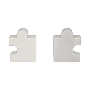 MÁRMOL, S/2 5´´ PIZLE PIZLE BAIRENDS, WHITE