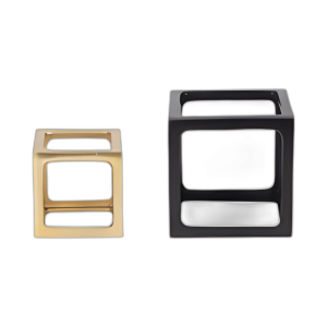 METAL, S/2 5/7´´ OBJETO CUADRADO ABIERTO, MULTI