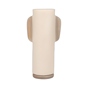 ECOMIX, JARRÓN ORGÁNICO DE 19´´ , MARFIL