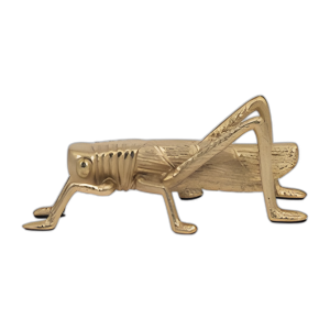 METAL, SALTAMONTES DE 9´´ , ORO