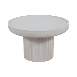 TOP DE MÁRMOL DE BASE DE MADERA TALLADA DE 30´´ , BLANQUEO