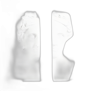 RESINA S/2, 9´´ GREEK GODDESS BAIPENDS, WHITE