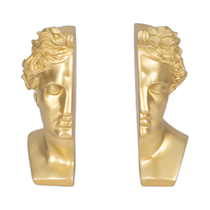 RESINA S/2, 9´´ GREEK GODDESS BAIPENDS, GOLD