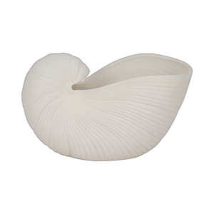 PLANTADOR DE CONCHAS DE 10´´ NAUTILUS, BLANCO