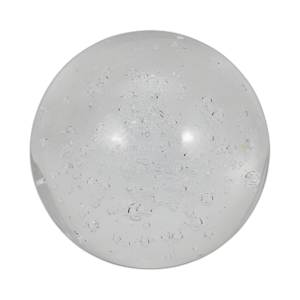 BOLA DE CRISTAL 5´´ , TRANSPARENTE
