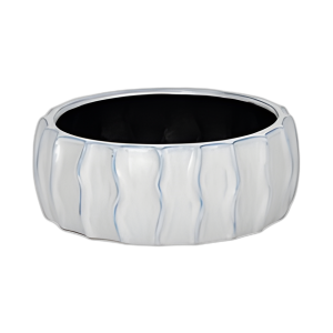 TAZÓN DE ERIZO DE MAR DE 11´´ , BLANCO/AZUL