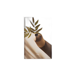 4X6 MARCO DE FOTOS DE BORDE DE VIEIRA, BLANCO