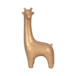 12´´ JIRAFA DE PIE, ORO