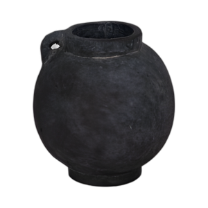 JUG BULBOSA DE 7´´ CON MANGO, NEGRO