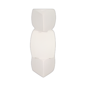 OBJETOS APILADOS DE 9´´ SOPORTE DE ARENA SOPORTADA DE ARENA, BLANCO