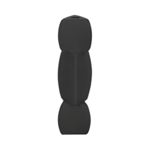 OBJETOS APILADOS DE 12´´ SOPORTE DE ARENA SOPORTISTA, NEGRO