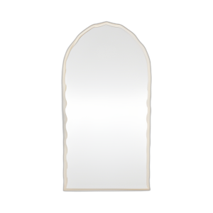 31X59´´ MIRROR MÁS DELGADO ONDULADO, BLANCO