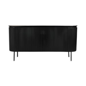 60X31 GABINETE ACANALADO, NEGRO