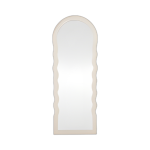 EL ESPEJO MÁS DELGADO CON CURVAS DE 24X64, BLANCO