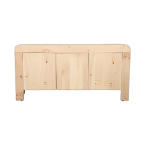 APARADOR DE MADERA BURL DE 60´´ , NATURAL