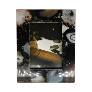 MARCO DE FOTOS DE 5X7 AGATA, BLACK MULTI