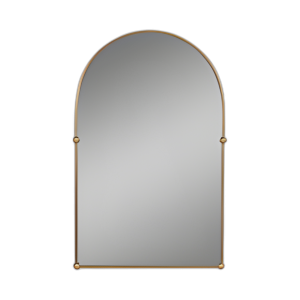 MIRROR DE ARCO 24X38 CON 4 PERILLAS, ORO