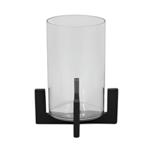 HURACÁN DE 12´´ EN EL STAND, NEGRO