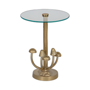 MESA DE ACENTO DE 20´´ , GOLD KD