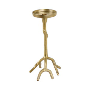 12´´ ROOTS PILLAR Y CANDADOR CONPORIA, ORO