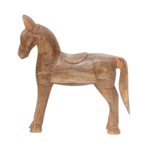 15´´ CABALLO DE SILLA DE MONTAR, NATURAL
