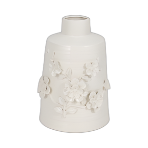 GOLDIA FLORAL DE 11´´ , BLANCO