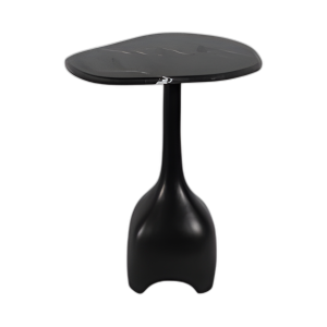 MESA DE ACENTO DE MÁRMOL SUPERIOR DE 21´´ , BLK