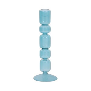 10´´ CANDELADOR DE BURBUJAS MIXTAS, AZUL