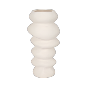JARRÓN CAIRN DE CAIRN DE 16X8´´ , BLANCO