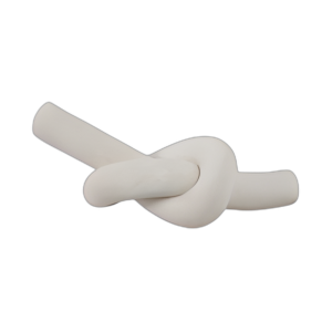 NUDO DE 11X5´´ , BLANCO